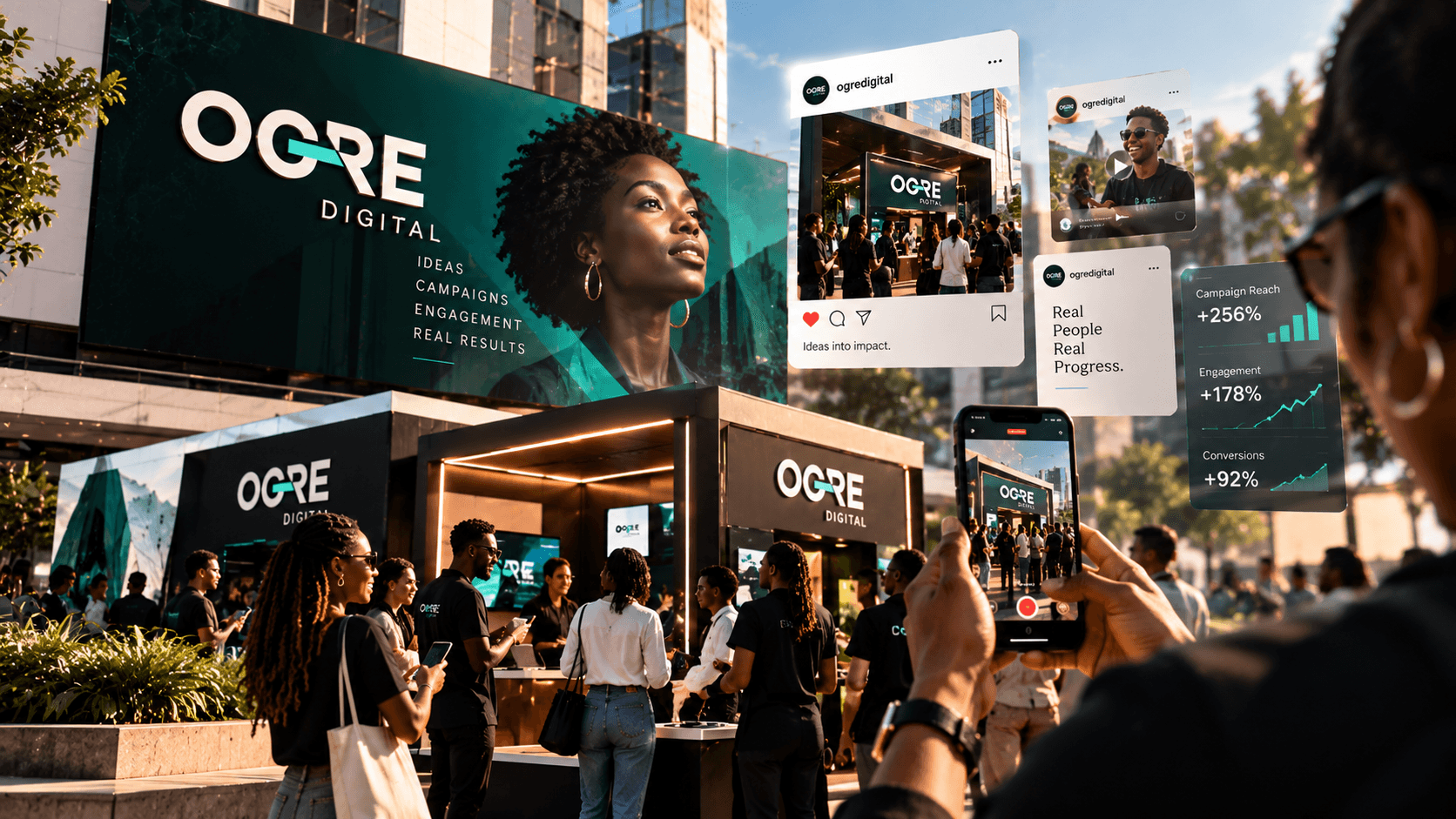 Creative campaign art direction, digital acquisition, and multi-channel media