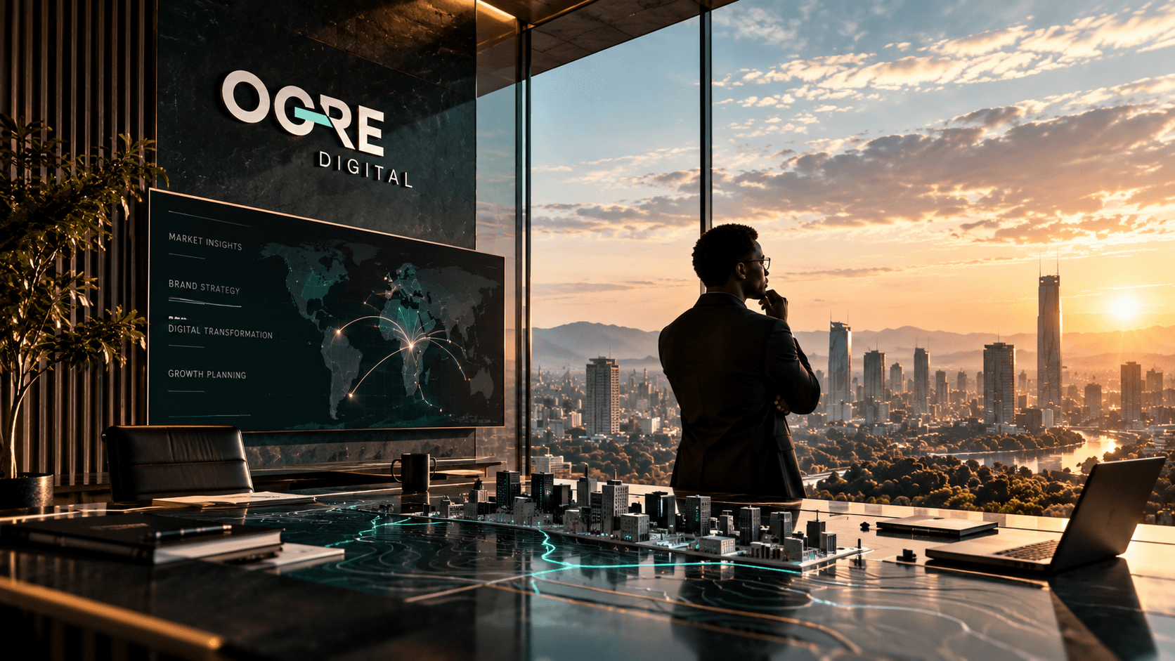 OGRE Digital strategic leadership: Market insights, brand strategy, digital transformation, and growth planning